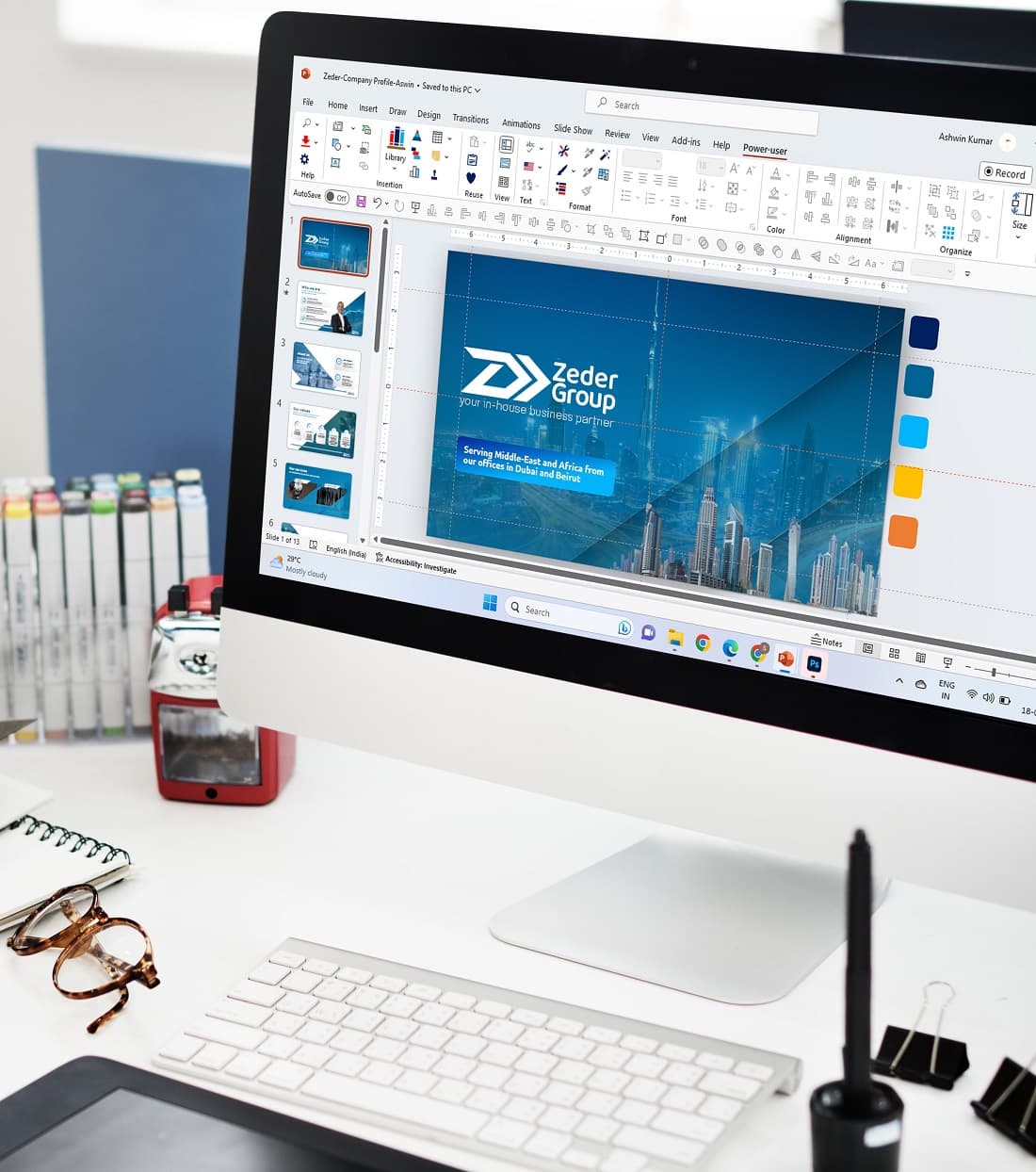 Presentation designers