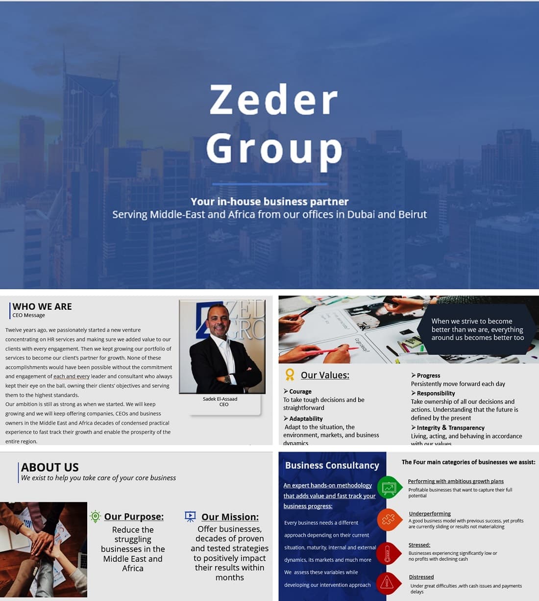 Pitch deck design agency